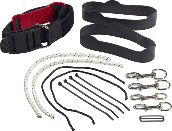 OMS SM Rigging Kit (includes 1 camband,1 triglide,two 1" bolt snaps with cord, 2 OMS rubber bands)